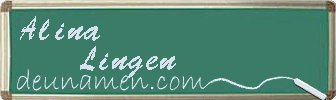 Alina Lingen Visitenkarte